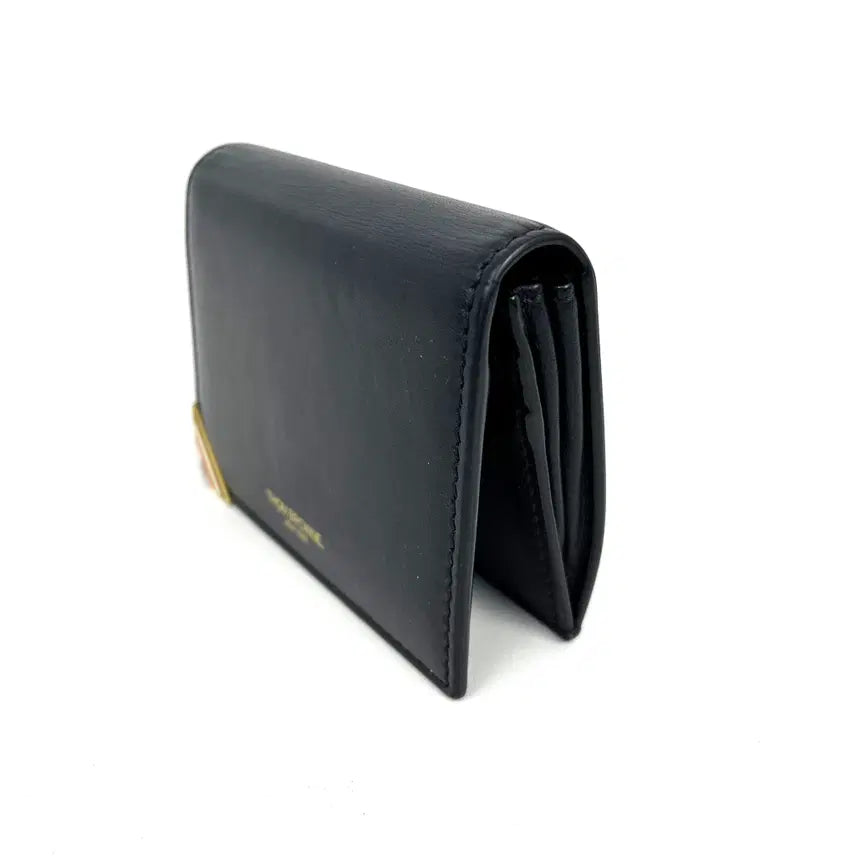 [BUNJANG] Thom Browne Double Black Card Holder / 톰브라운 더블 블랙 카드지갑 명함지갑 MAW245A 06549 001