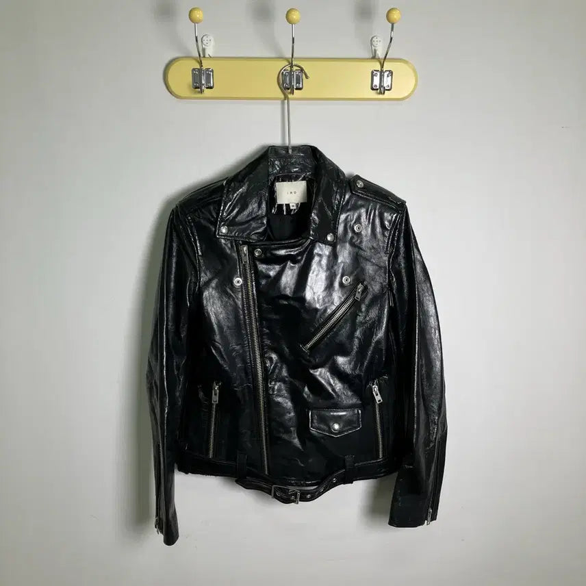 [BUNJANG] IRO 이로 블랙 양가죽 라이더 자켓 38 / IRO 이로 블랙 양가죽 라이더 자켓 38