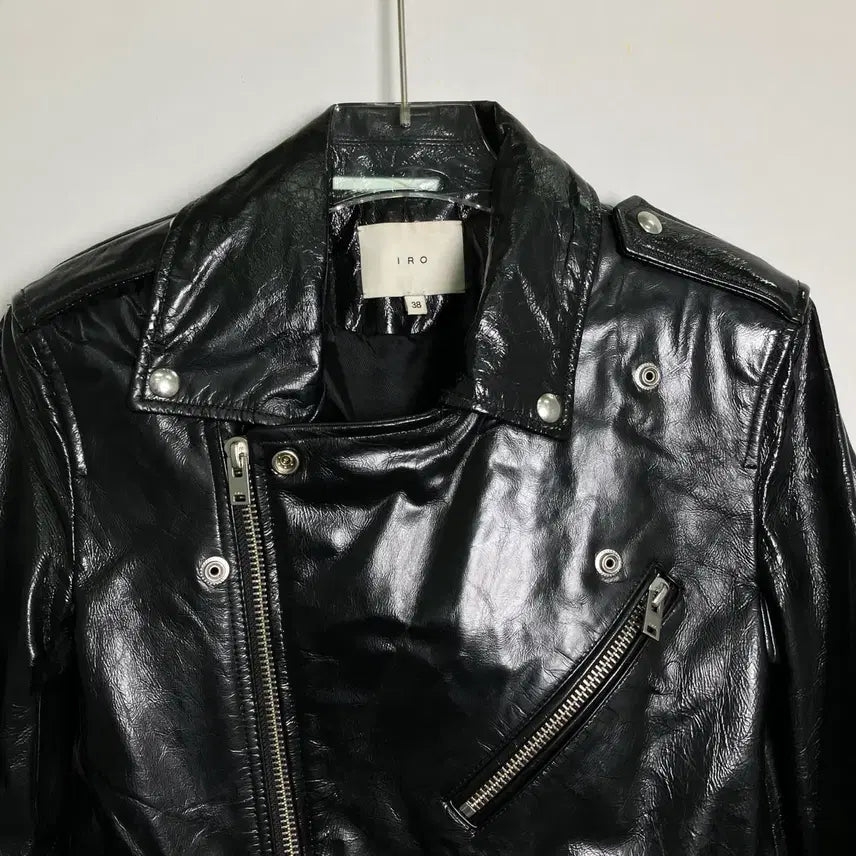 [BUNJANG] IRO 이로 블랙 양가죽 라이더 자켓 38 / IRO 이로 블랙 양가죽 라이더 자켓 38