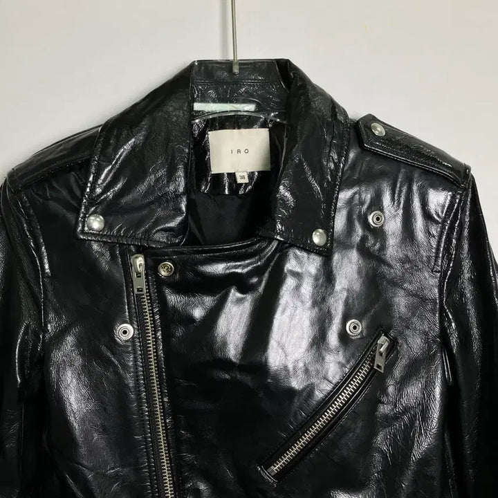 [BUNJANG] IRO 이로 블랙 양가죽 라이더 자켓 38 / IRO 이로 블랙 양가죽 라이더 자켓 38