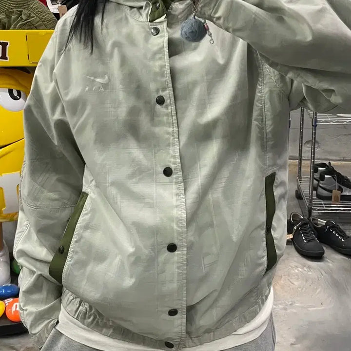 [BUNJANG] Nike Outdoor Progression Windbreaker Jacket / 00s 나이키 아웃도어 프로그래션 바람막이