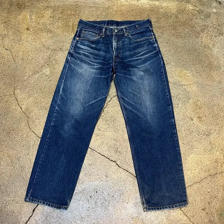 [BUNJANG] Levi's 550 Washed Denim Jeans / 00s 미국 빈티지 리바이스 550 청바지 데님팬츠