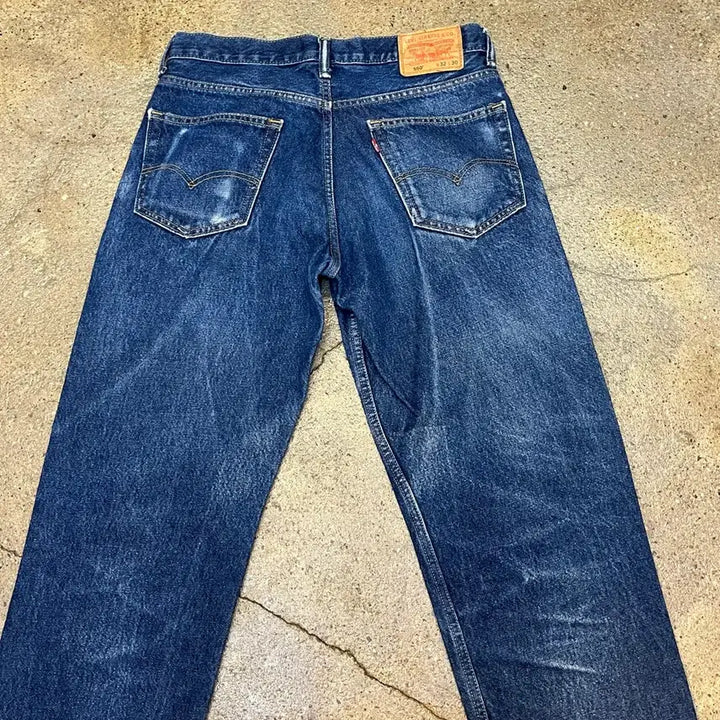 [BUNJANG] Levi's 550 Washed Denim Jeans / 00s 미국 빈티지 리바이스 550 청바지 데님팬츠