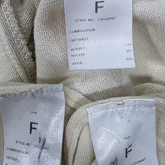 [BUNJANG] WIDA Wool Blend Color Block Cardigan Ensemble / WIDA 위다, 울혼방  앞면과 소매 배색 가디건 앙상블 F