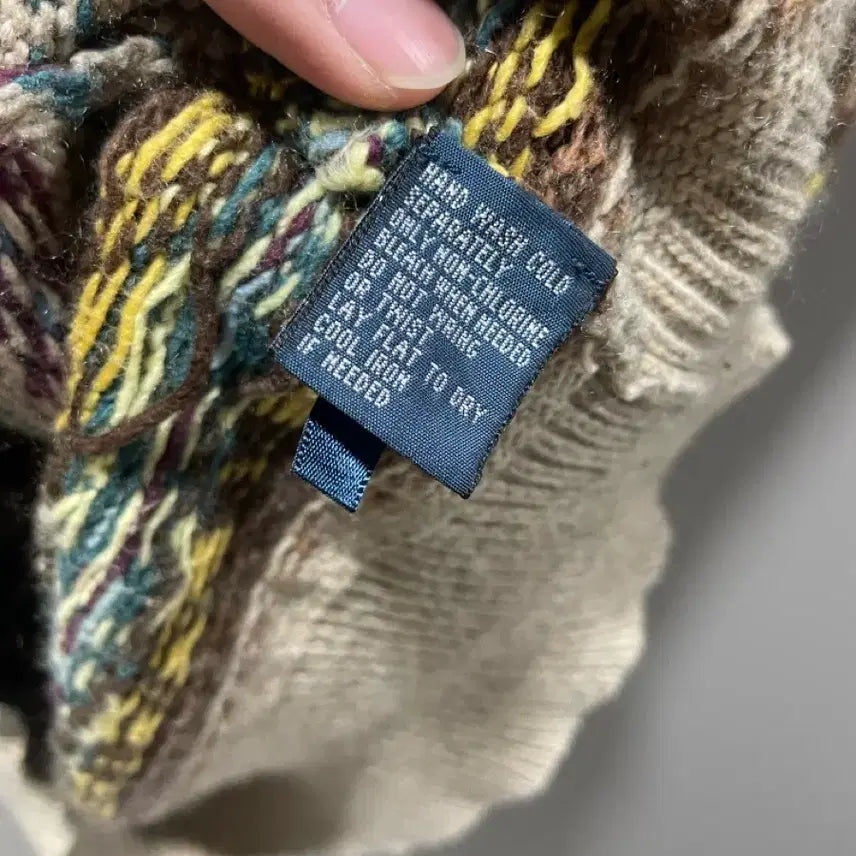 [BUNJANG] Polo Ralph Lauren Fair Isle Knit Vest - Size S / 폴로 랄프로렌 페어아일 니트 베스트 S