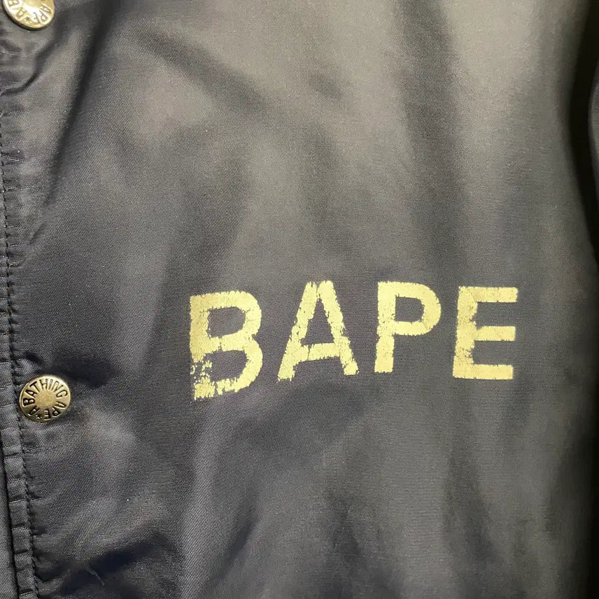 [BUNJANG] BAPE Spell Out Varsity Jacket / 베이프 스펠아웃 바시티자켓