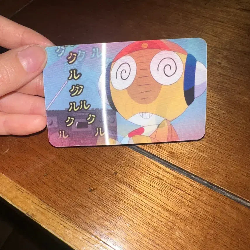 [BUNJANG] Keroro Pop-Up Kururu Lenticular / 케로로 팝업 렌티큘러 쿠루루
