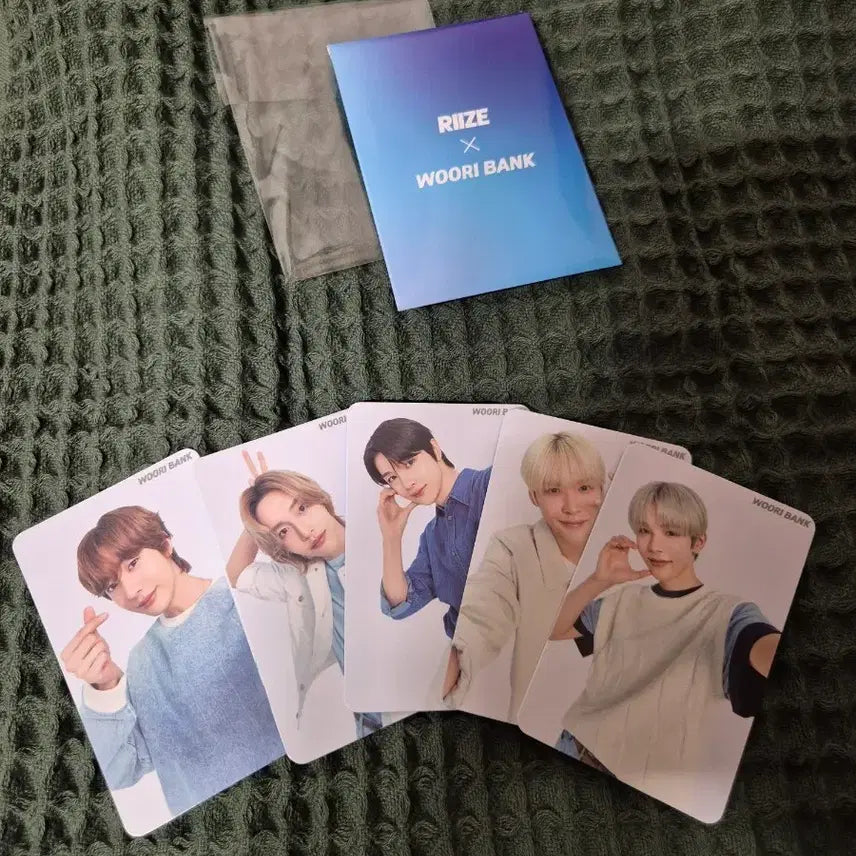 [BUNJANG] RIIZE Woori Bank Photocard Bundle Set / 라이즈 우리은행 포카 세트