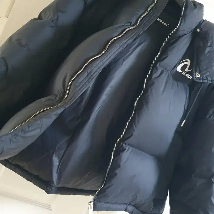 [BUNJANG] Nerdy Heavy Volume Down Jacket Black L / 널디 헤비 볼륨 다운자켓 블랙 L