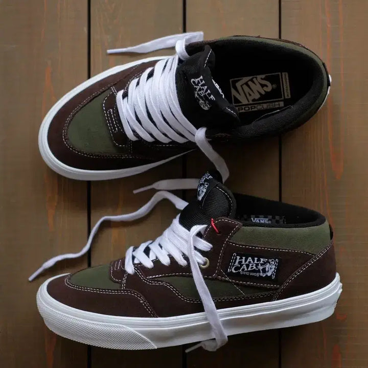 [BUNJANG] Vans Skate Half Cab 92 VCU Brown Sneakers / (280)(마지막한점) 반스 스케이트 하프캡 92 VCU 브라운