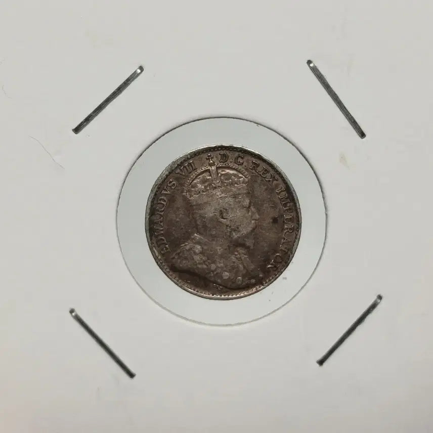 [BUNJANG] 1910 Canada 5 Cent Silver Coin / 1910년 캐나다 5센트 은화