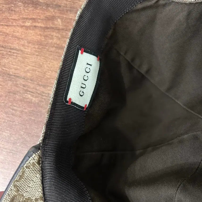 [BUNJANG] Gucci Original GG Canvas Logo Baseball Cap / 구찌 오리지널 GG 컨버스 로고 베이스볼캡