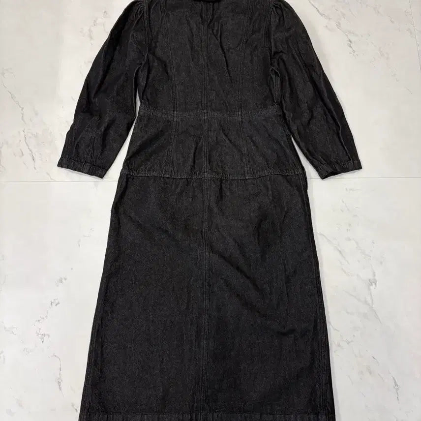 [BUNJANG] Vintage Black Denim Long Dress / vintage black denim long dress