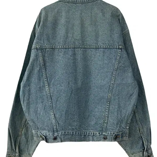 [BUNJANG] XL Cotton 100% Oversized Two-Pocket Denim Jacket / [XL] JPN 코튼100% 오버핏 투포켓 캐주얼데님자켓