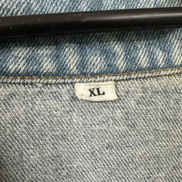 [BUNJANG] XL Cotton 100% Oversized Two-Pocket Denim Jacket / [XL] JPN 코튼100% 오버핏 투포켓 캐주얼데님자켓