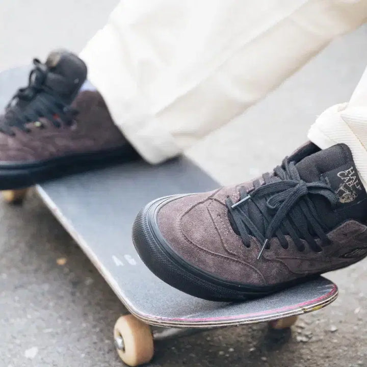 [BUNJANG] Vans Skate Half Cab 92 VCU Dark Brown Suede / (240)(마지막한점) 반스 스케이트 하프캡 92 VCU 다크브라운