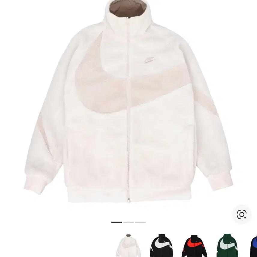 [BUNJANG] Nike Swoosh Fleece Jacket Baby Pink / 반값! 나이키 스우시 플리스 자켓 핑크 갸루 히메 베이비핑크