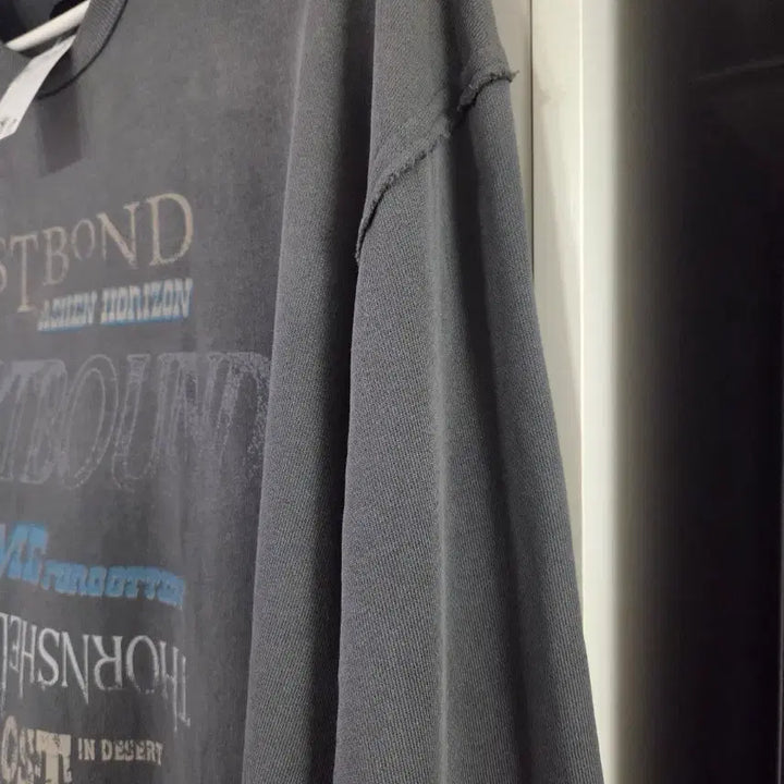 [BUNJANG] H&amp;M Vintage Loose Fit Sweatshirt / H&amp;M  맨투맨티 루즈핏 택새제품