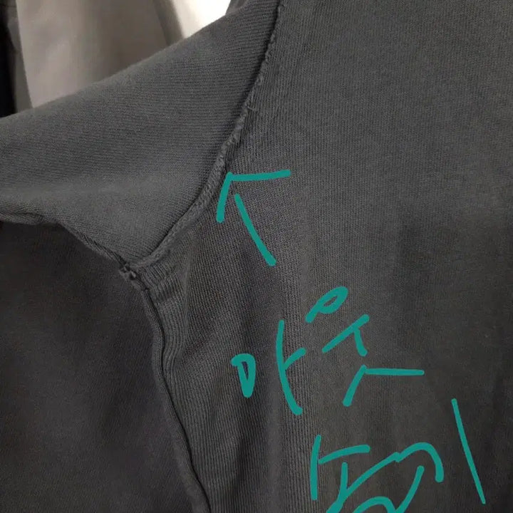 [BUNJANG] H&amp;M Vintage Loose Fit Sweatshirt / H&amp;M  맨투맨티 루즈핏 택새제품