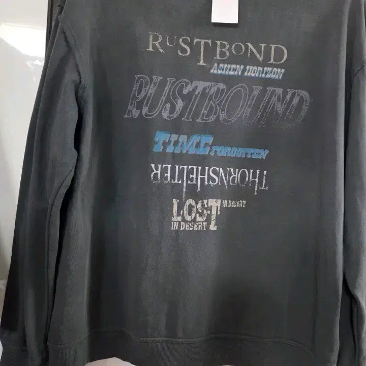 [BUNJANG] H&amp;M Vintage Loose Fit Sweatshirt / H&amp;M  맨투맨티 루즈핏 택새제품