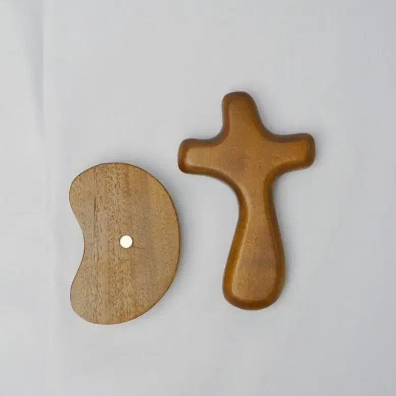 [BUNJANG] Wooden Antique Tabletop Cross / 탁상십자가