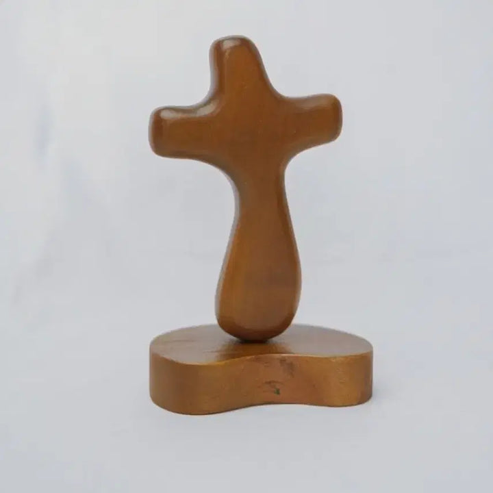 [BUNJANG] Wooden Antique Tabletop Cross / 탁상십자가