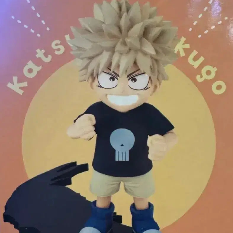 [BUNJANG] Chibi-ko Bakugo Figure / 미개봉) 나의 히어로 아카데미아 치아비코 바쿠고 피규어