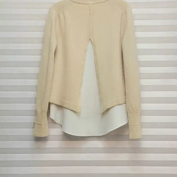 [BUNJANG] System Wool 100% Knit Blouse / 시스템> 울100 니트 블라우스