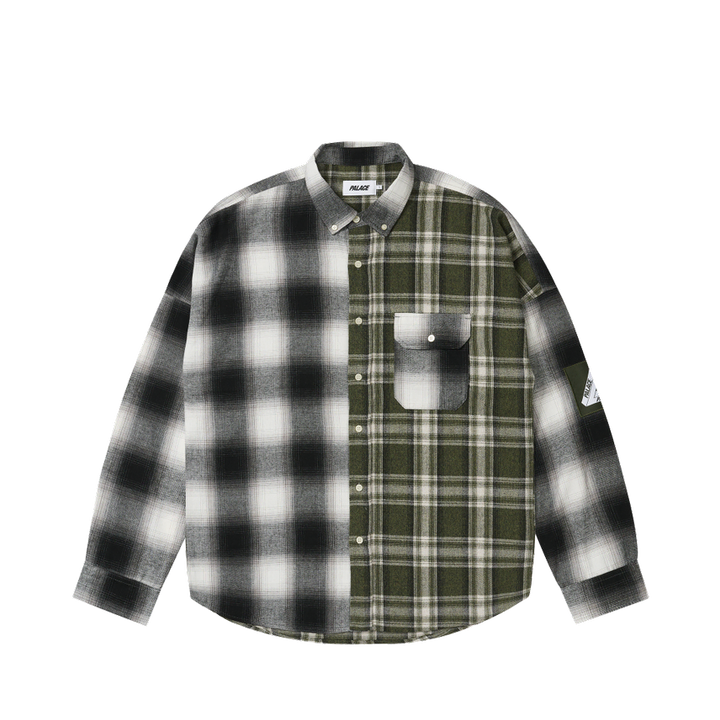 [BUNJANG] Palace Patch Flannel Shirt 26SS / [해외] 팔라스 패치 프란넬 셔츠 26SS