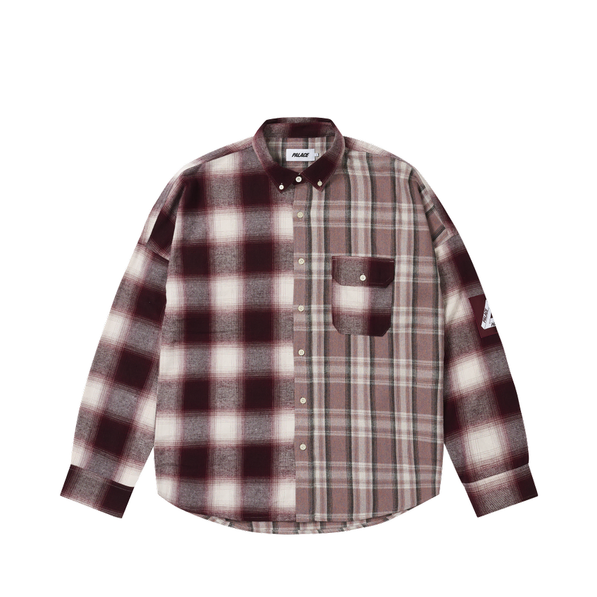 [BUNJANG] Palace Patch Flannel Shirt 26SS / [해외] 팔라스 패치 프란넬 셔츠 26SS