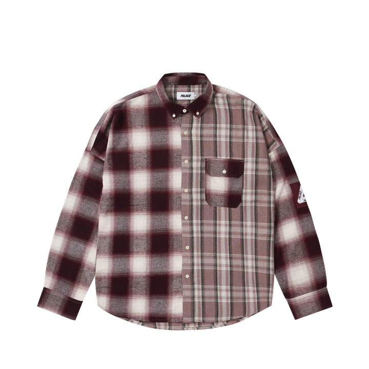 [BUNJANG] Palace Patch Flannel Shirt 26SS / [해외] 팔라스 패치 프란넬 셔츠 26SS
