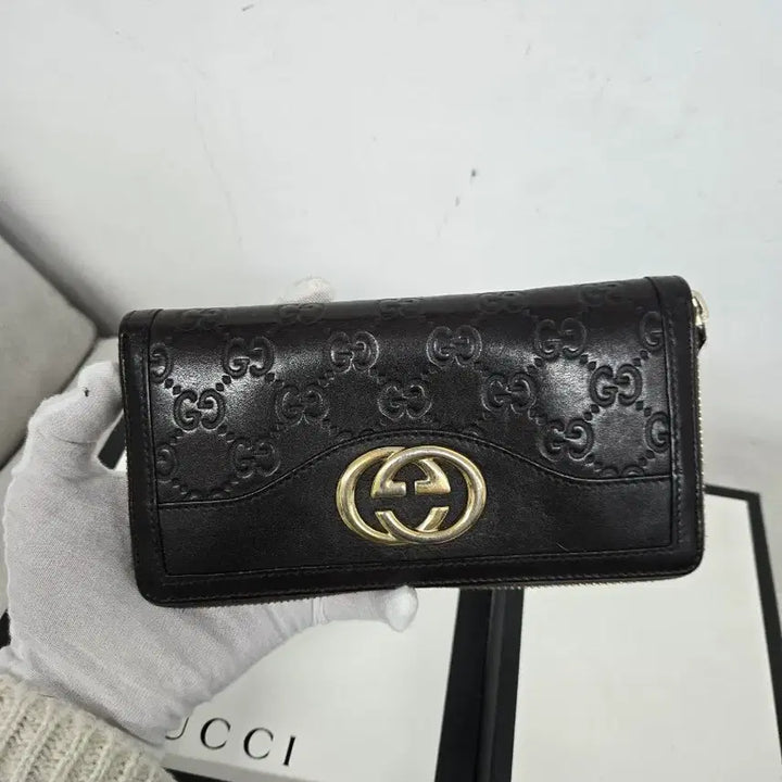 [BUNJANG] Gucci Interlocking Long Wallet / [보증서 정품] 구찌 인터로킹 장지갑