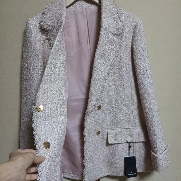 [BUNJANG] Daniela's Este Tweed Jacket (77-88) / 새상품)다니엘에스떼 트위드자켓(77~88)