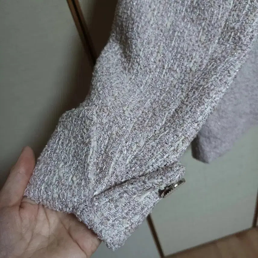 [BUNJANG] Daniela's Este Tweed Jacket (77-88) / 새상품)다니엘에스떼 트위드자켓(77~88)