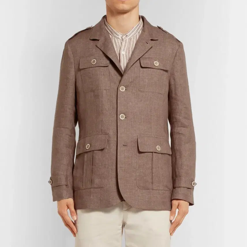 [BUNJANG] Brunello Cucinelli Linen Jacket / 브루넬로쿠치넬리 린넨 자켓 52