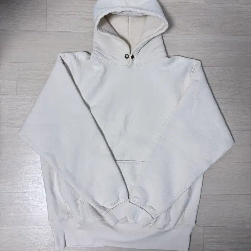 [BUNJANG] Camber Oatmeal Hoodie M / 캠버 무지 후드티 오트밀 m