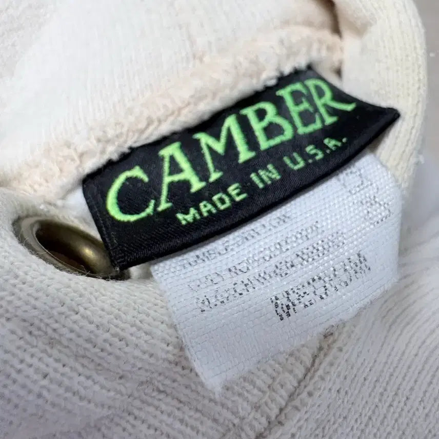 [BUNJANG] Camber Oatmeal Hoodie M / 캠버 무지 후드티 오트밀 m