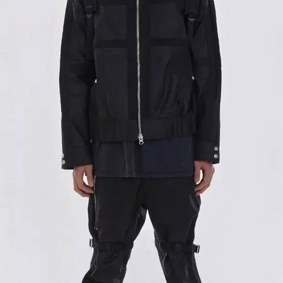 [BUNJANG] Archive Bondage Coating Pants / [M] 파아카이브 본디지 코팅 팬츠