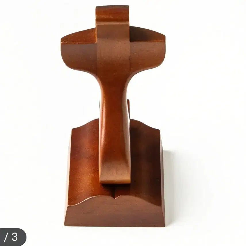 [BUNJANG] Wooden Kneeling Prayer Cross / 무릎기도십자가