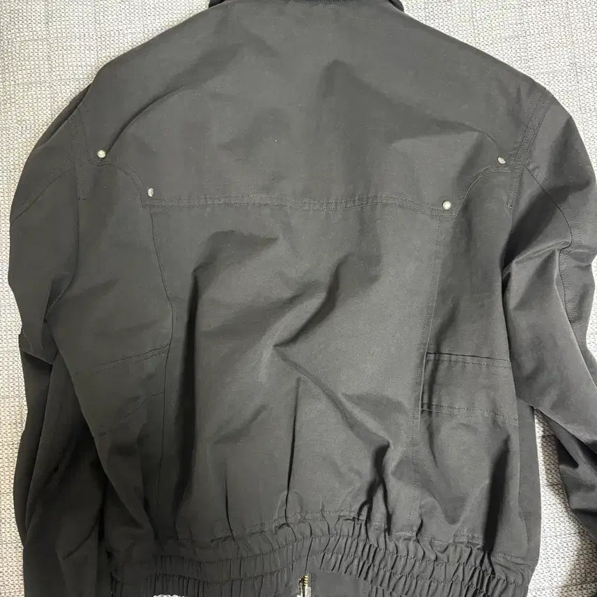 [BUNJANG] Elmood Hunting Blouson Jacket Black / 엘무드 체스터 헌팅 블루종 자켓 블랙 46