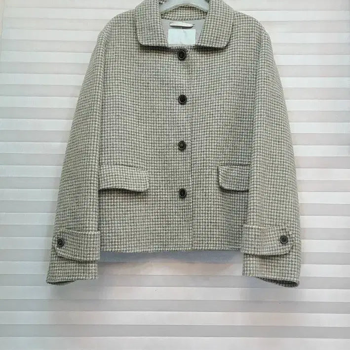 [BUNJANG] Handmade Wool 90% Short Jacket / 울90 핸드메이드 숏자켓