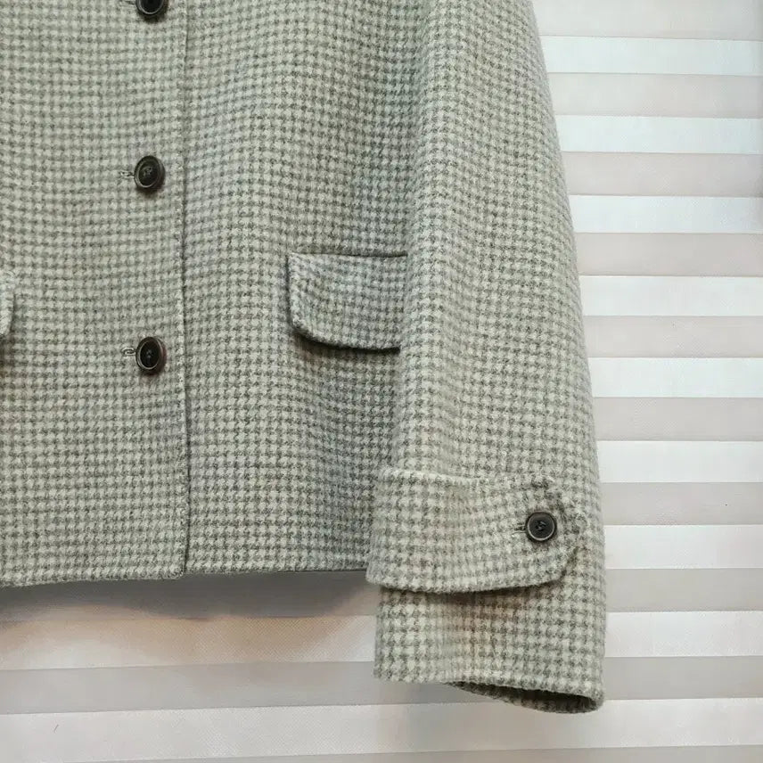 [BUNJANG] Handmade Wool 90% Short Jacket / 울90 핸드메이드 숏자켓