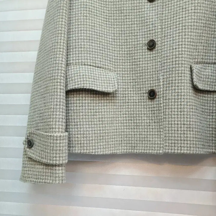 [BUNJANG] Handmade Wool 90% Short Jacket / 울90 핸드메이드 숏자켓