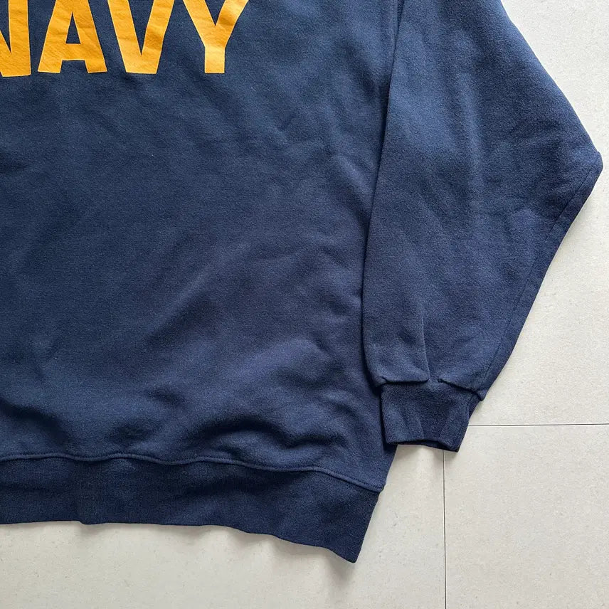 [BUNJANG] SOFFE NAVY Sweatshirt XL / SOFFE 소피 미해군 NAVY 맨투맨 XL