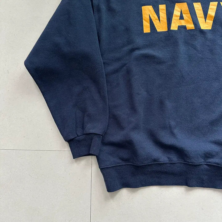 [BUNJANG] SOFFE NAVY Sweatshirt XL / SOFFE 소피 미해군 NAVY 맨투맨 XL