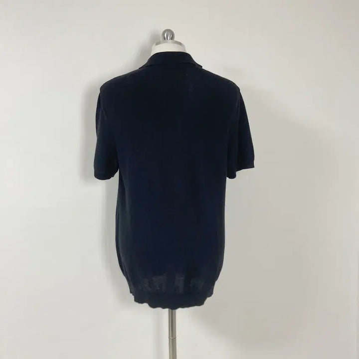 [BUNJANG] Basquiat Rose Mens Collar Short Sleeve T-Shirt Size 100 / 장미셀바스키아 남성 카라반팔티 100 호호상점