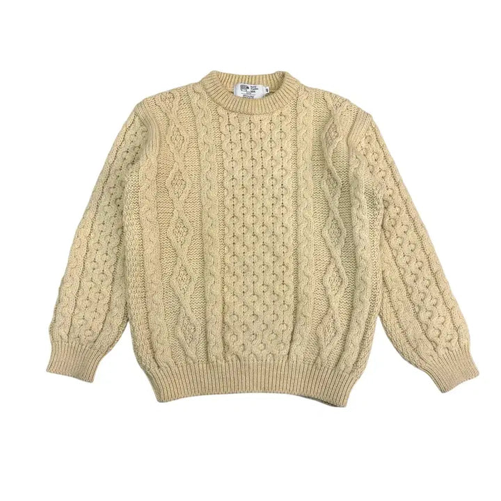 [BUNJANG] Kerry Woollen Mills Aran Cable Knit Sweater / 케리울른밀즈 아란 케이블 니트 40사이즈 정품 상태 A