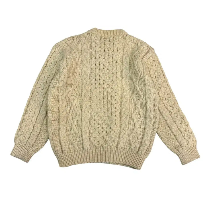 [BUNJANG] Kerry Woollen Mills Aran Cable Knit Sweater / 케리울른밀즈 아란 케이블 니트 40사이즈 정품 상태 A