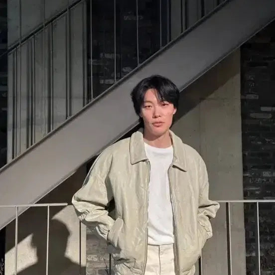 [BUNJANG] RECTO Lucas Beige Leather Handbag / 렉토 루카스베이지 레더 L사이즈 새상품