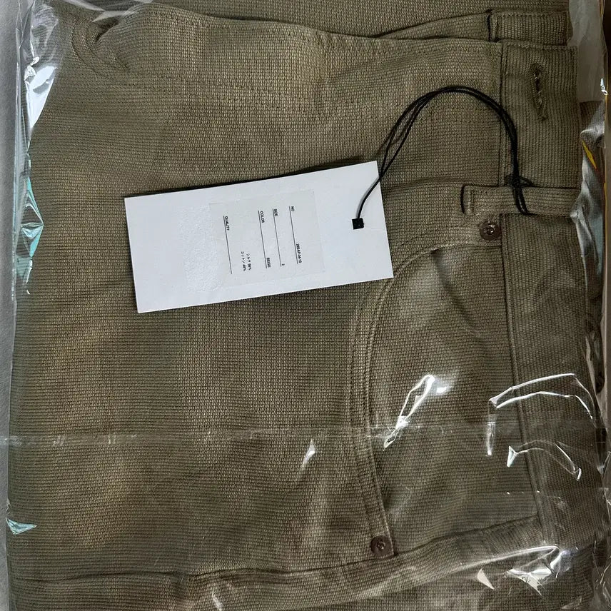 [BUNJANG] A.PRESSE Washed Silk Cotton Pique Pants / A.PRESSE 26SS 26SAP-04-10 교환